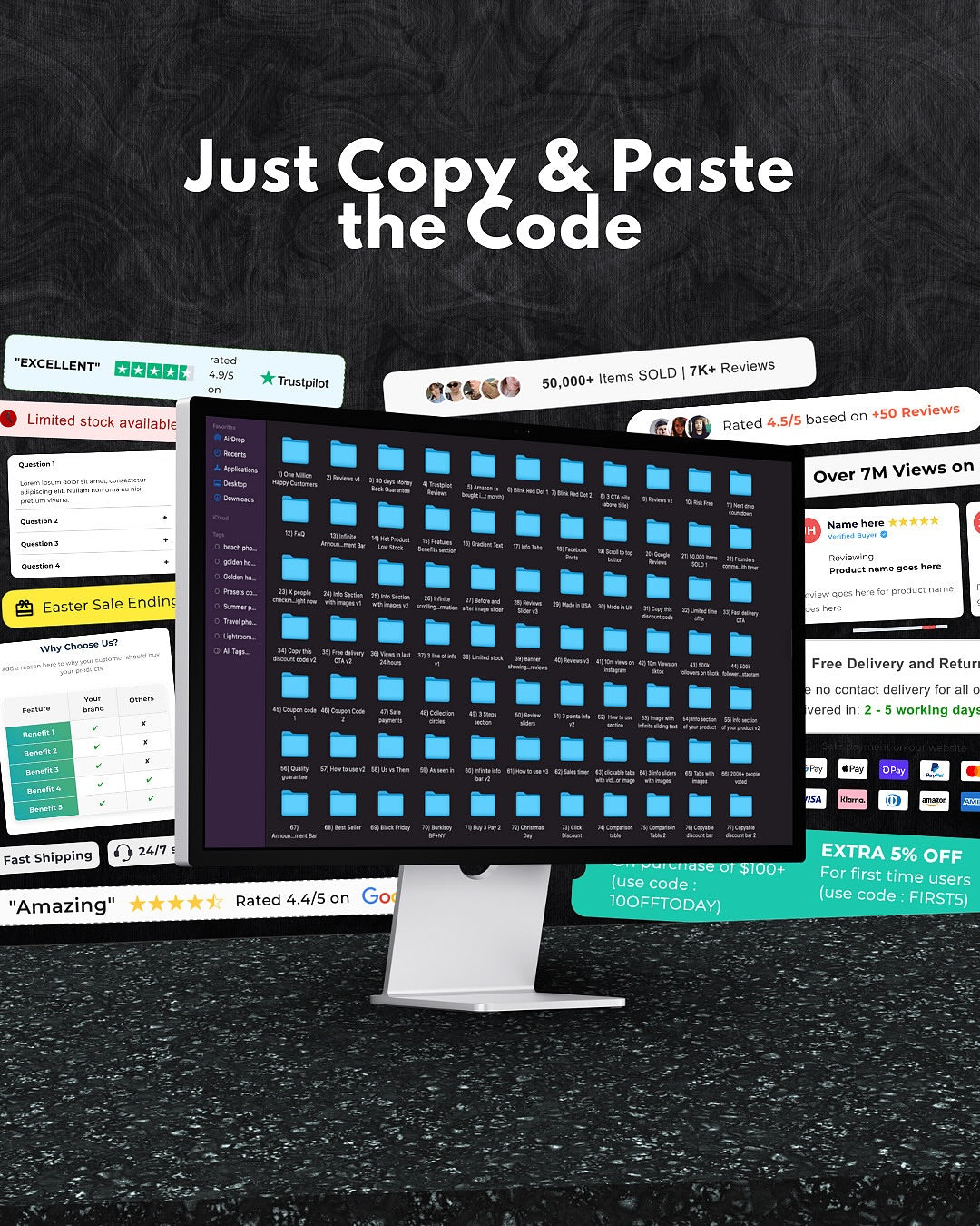 Shopify için Satış Artıran Custom Liquid Kod Paketi